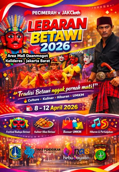 🎉 AYO HADIRI LEBARAN BETAWI 2026! 🎉