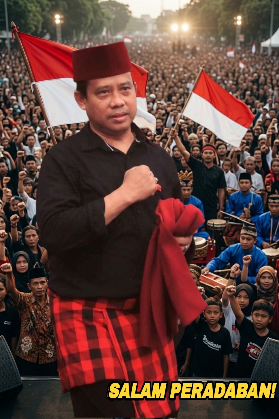 Pecimerah adalah simbol gerakan moral!