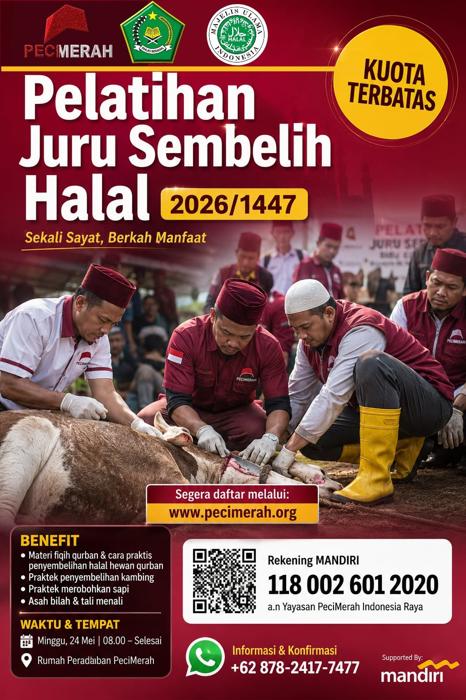 PELATIHAN PENYEMBELIHAN HEWAN QURBAN